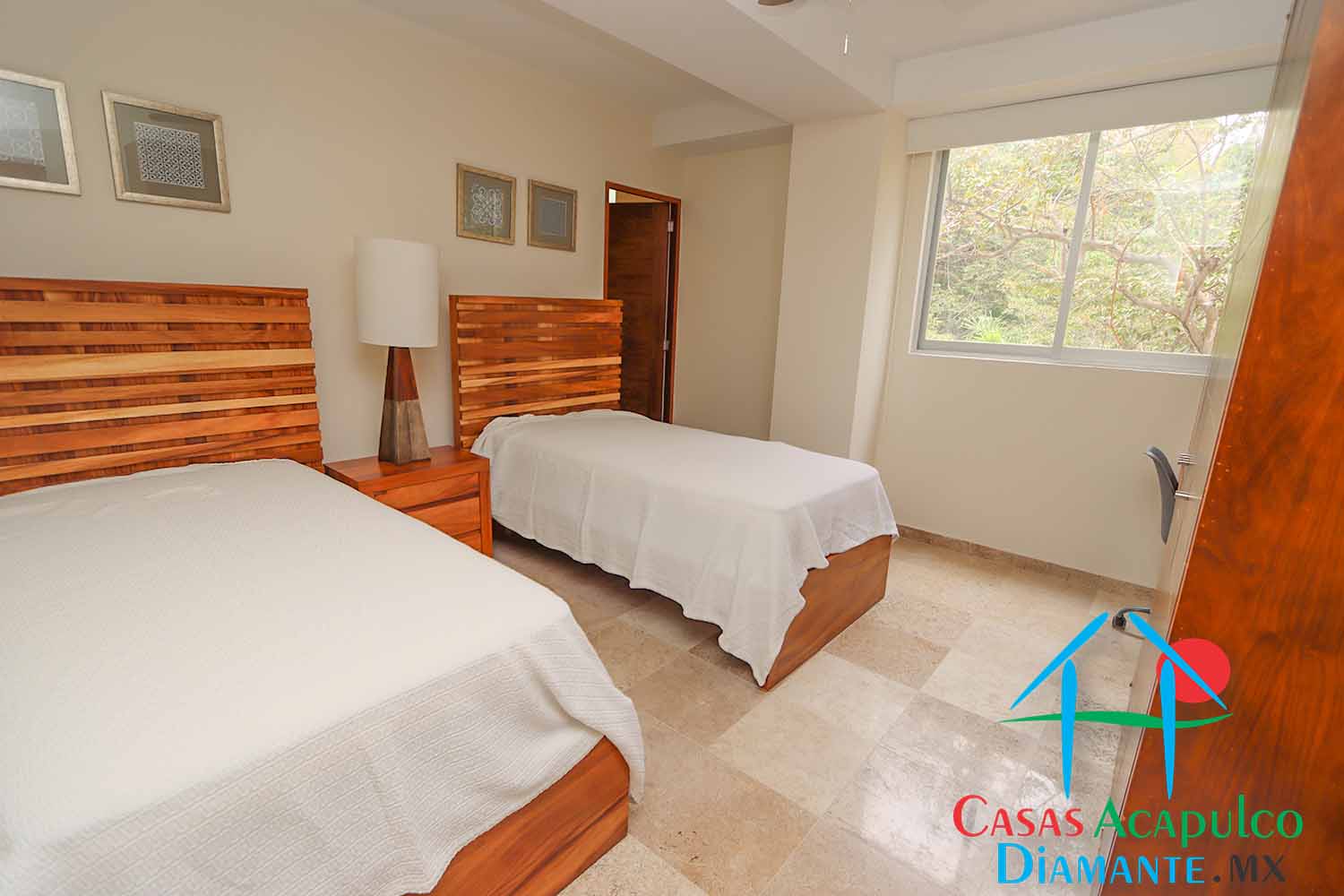 Villa Diamante 101 y 102 - Recámara uno 1